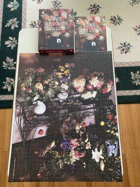 1000 pc.JMystery JIgsaw Puzzle  “Flowers from a stranger” by Bepuzzled